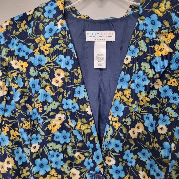 First Issue Pinwhale Corduroy Blazer - Picture 4 of 7